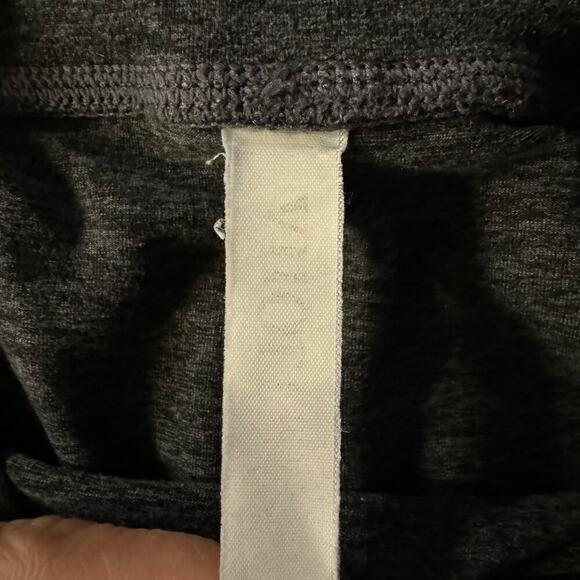 Vuori Women’s Ankle Leggings Heathered Charcoal Gray Elastic Waist Pockets - Picture 6 of 6